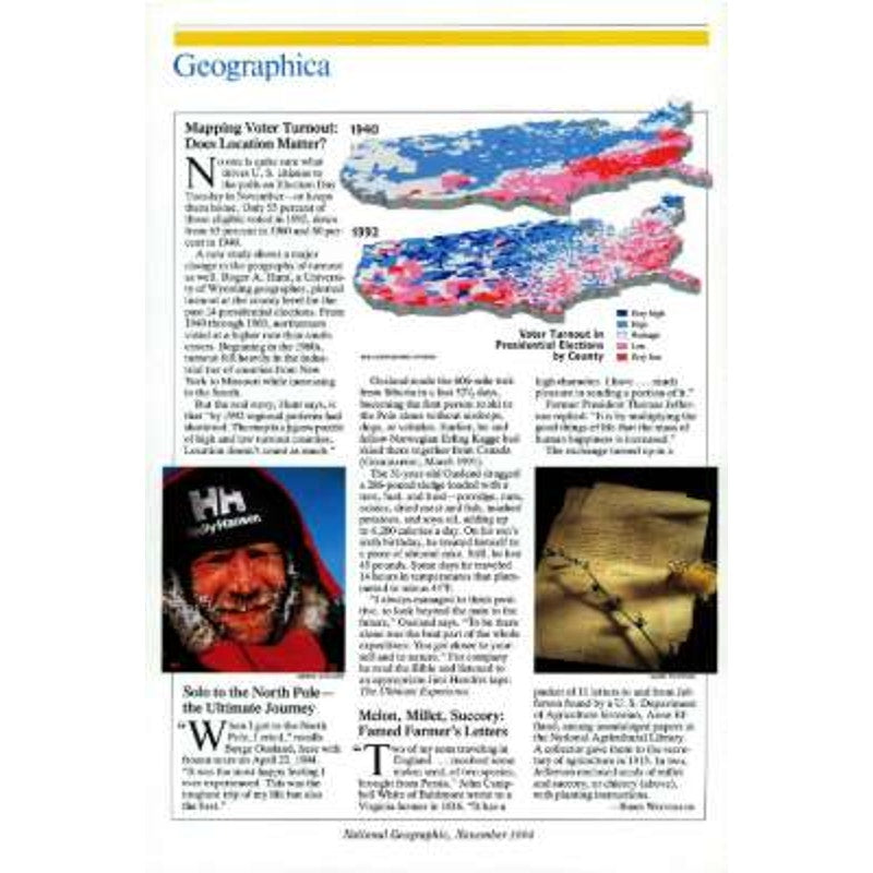National Geographic November 1994 Buffalo Home on the Range, Ancient Greeks, Oaxaca, Madeira Future, Deep-Sea Vent, EUC