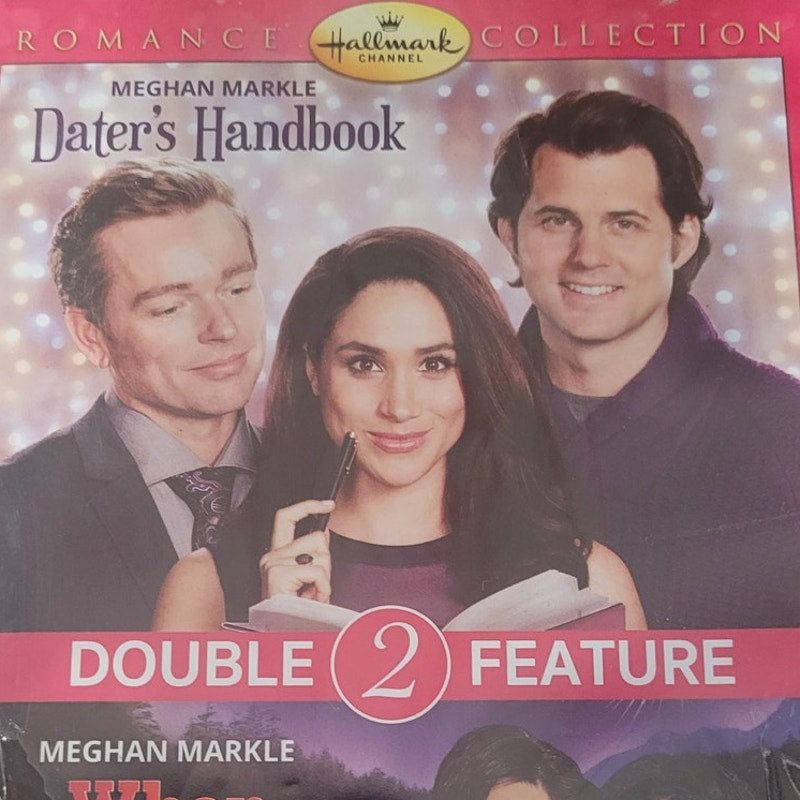 Hallmark RomCom Double Feature DVD Meghan Markle Daters Handbook When Sparks Fly
