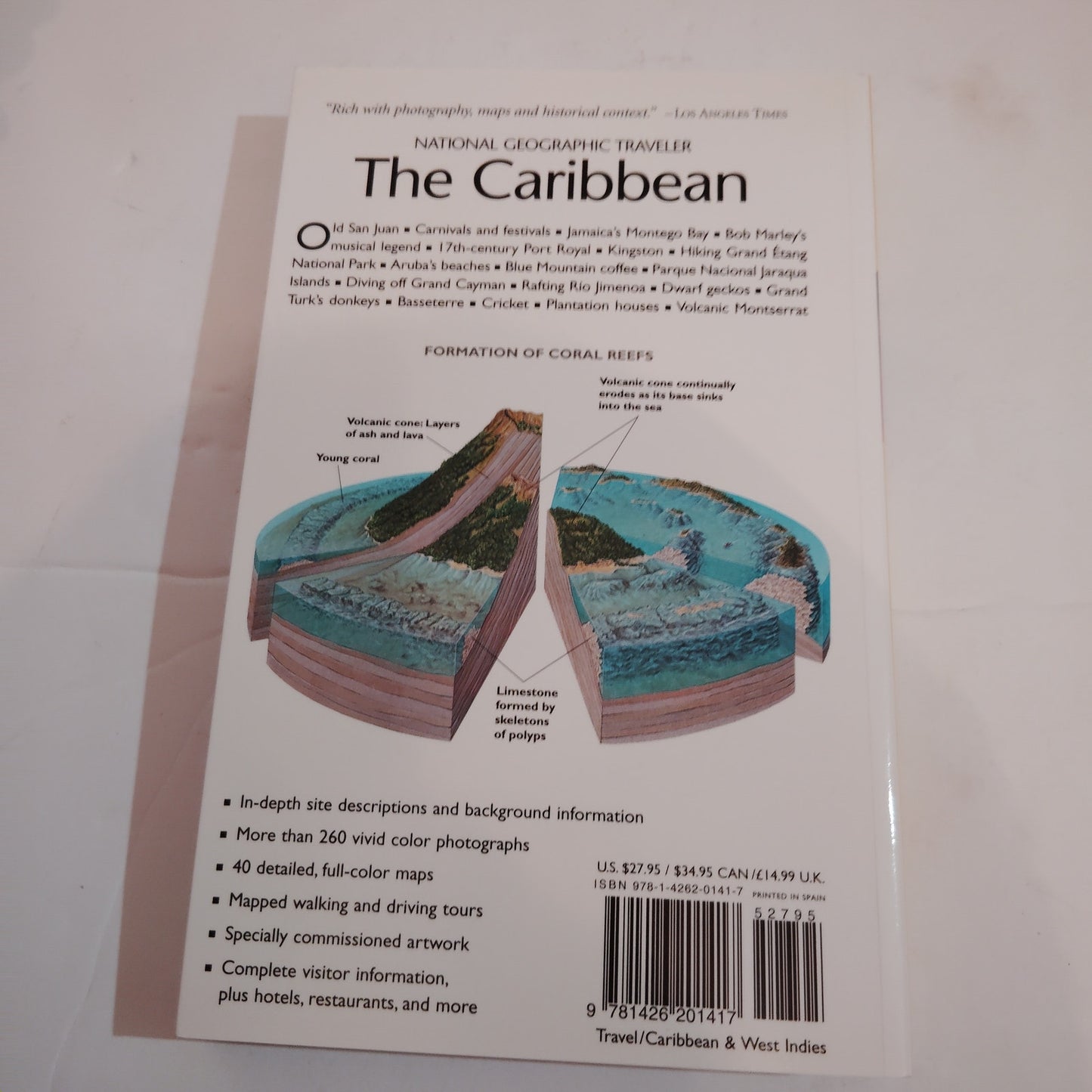 National Geographic Traveler Caribbean 2nd Edition Travel Guide Softcover