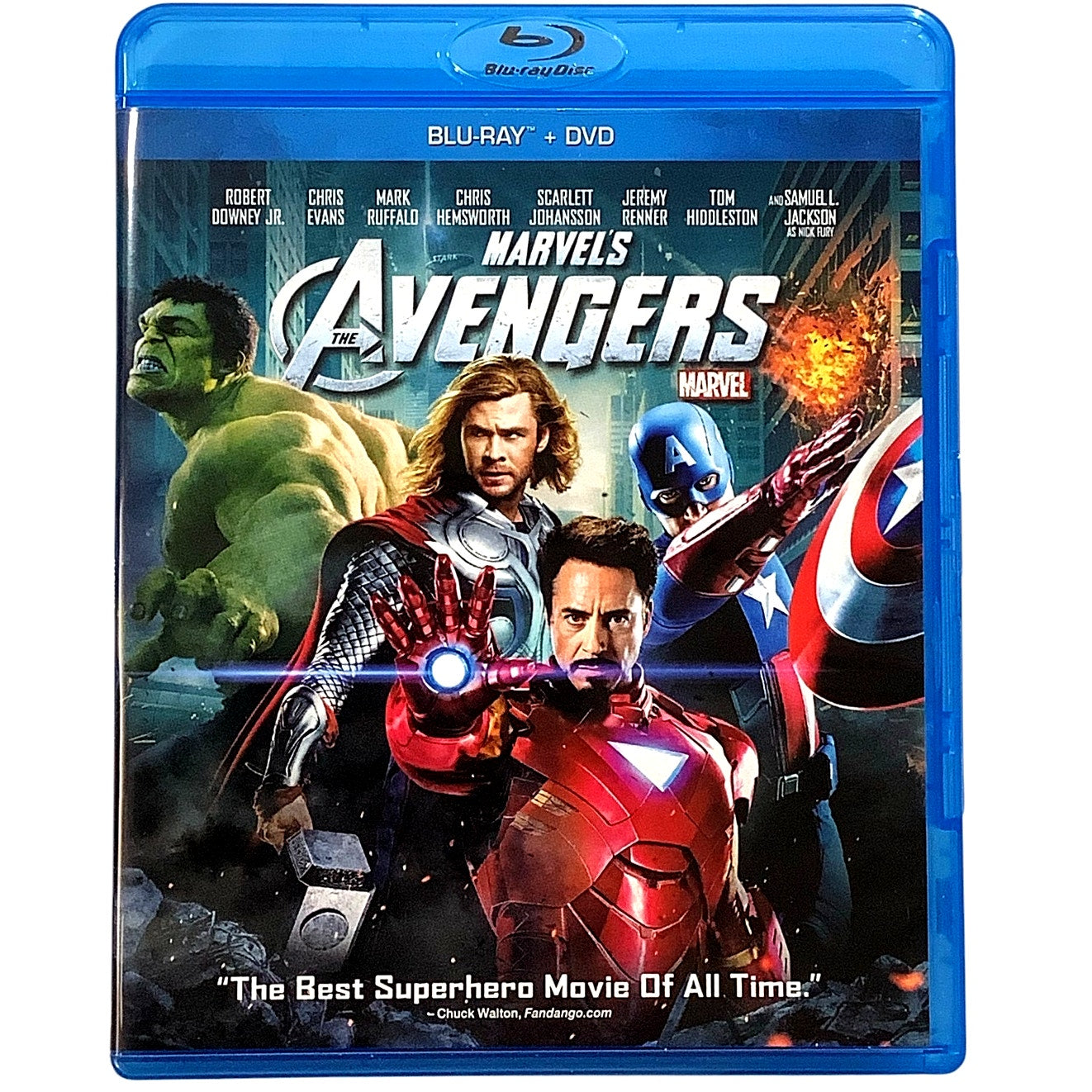 Marvel's: The Avengers [2012 Blu-ray + DVD] 143 Minutes of Action & Adventure