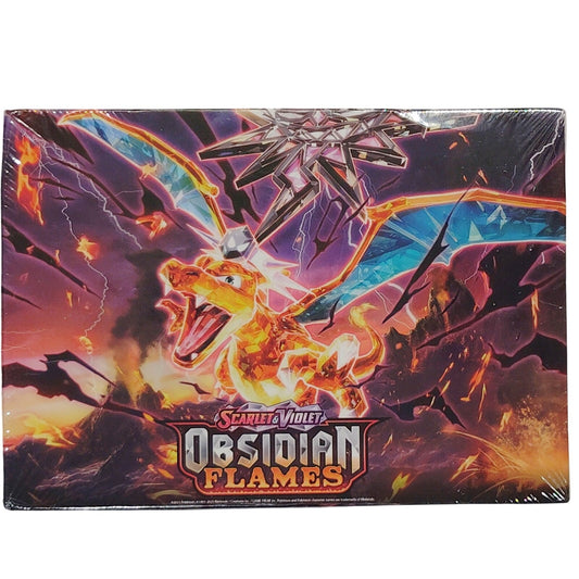 E-ScrossStu GmbH – Novelty Scarlet & Violet Obsidian Flames, 100 PK – English