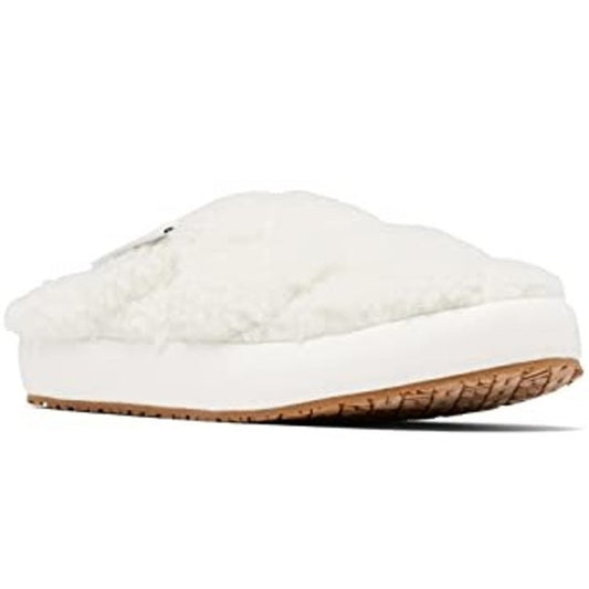 Columbia Cozy Cabin Camper – Sea Salt/Sedona Sage, Women’s 12, Omni-Heat Slip-On