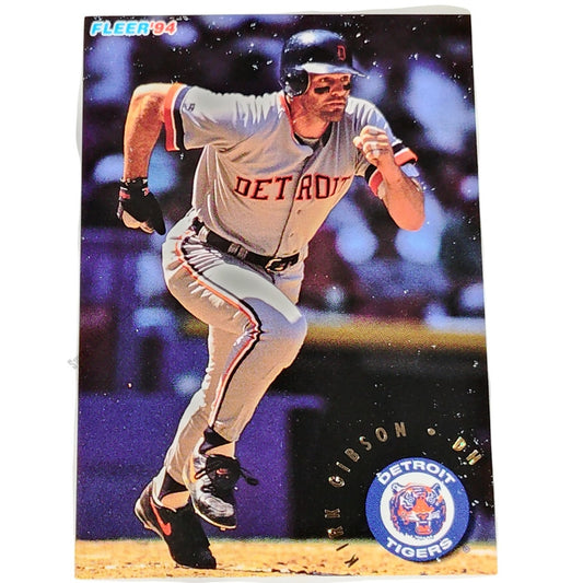 Kurt Gibson, Detroit Tigers, #130, 1994 Fleer Baseball Collector's Card