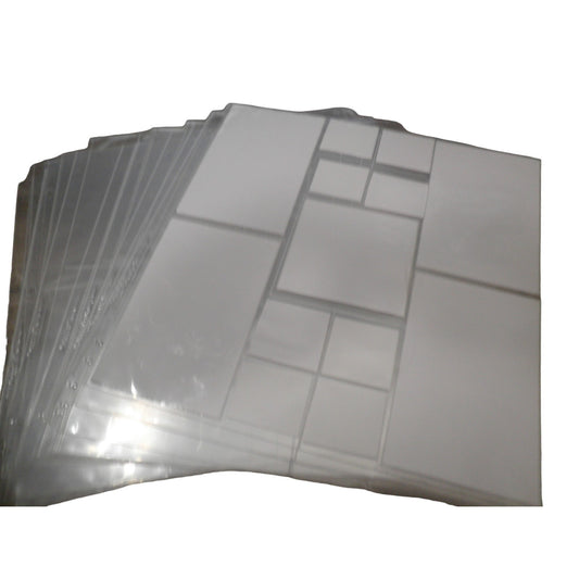 Photo Album Refill Pages 12 Pack (13-Pocket) Polypropylene Page Protectors