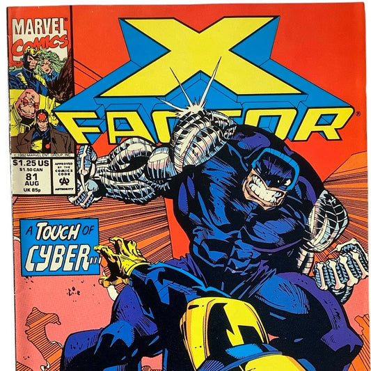 Marvel Comic's X-Factor #81, Belles of the Balls, Aug 1992, NM 9.4