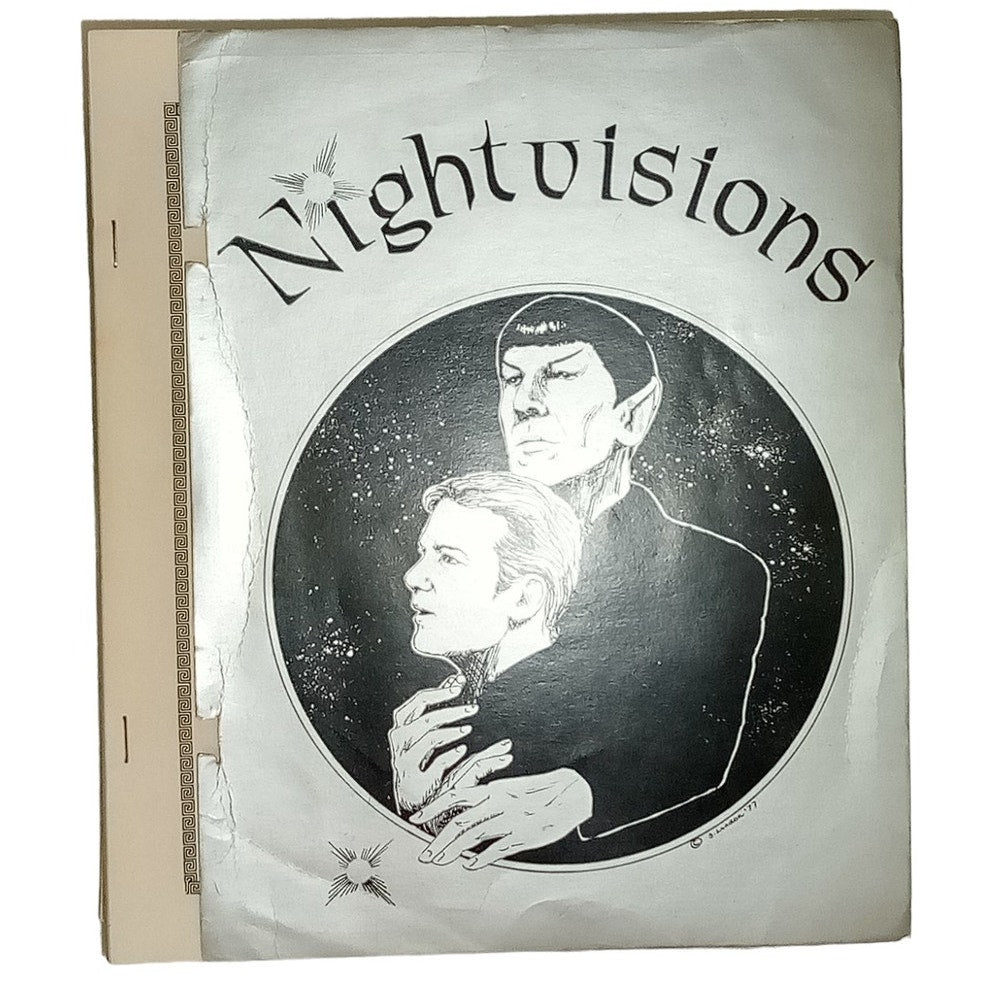 Star Trek Nightvisions Vintage Slash Fanzine (K/S) Copyright 1979, 1st Edition
