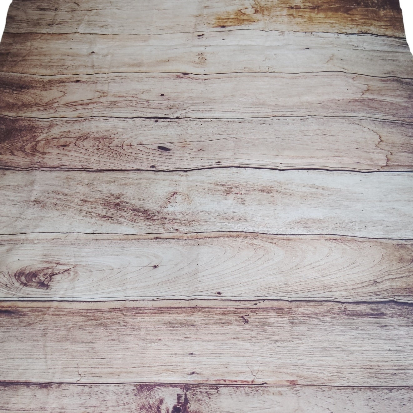 5 FT x 7 FT Wood Backdrop – Brown Long Plank Seamless Vintage/Rustic Background