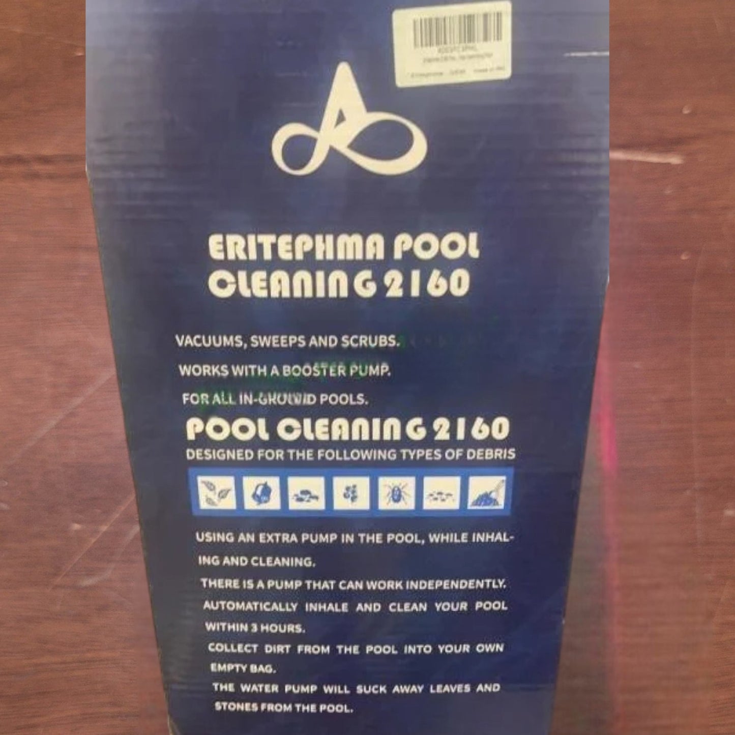 Eritephma Pressure‑Side Pool Cleaner – Vacuums, Sweeps & Scrubs – Model 2160 LTP