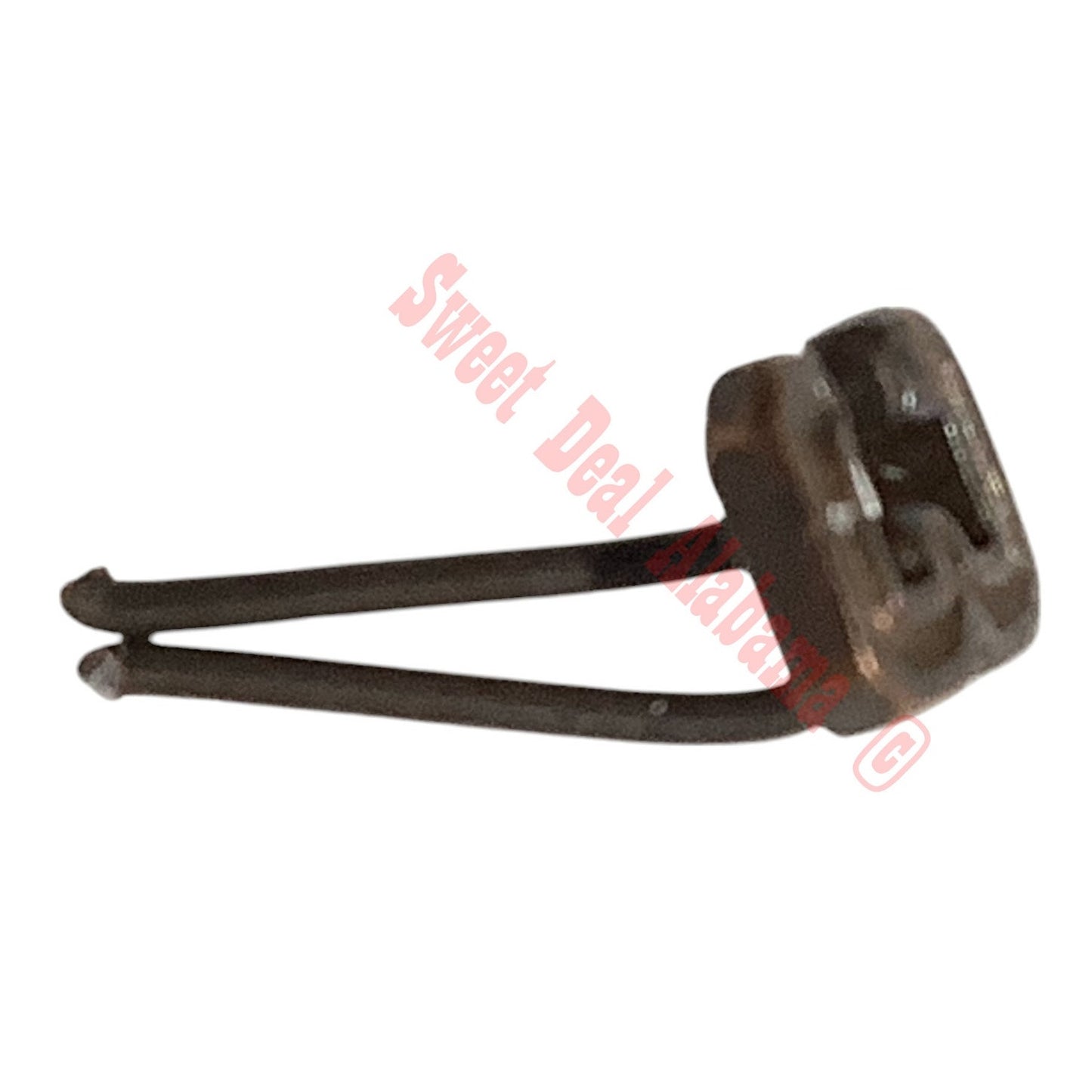 Ribbon Attachment Device: Bronze Strike Flight Number "3" - 5/16"H x 1/16"W