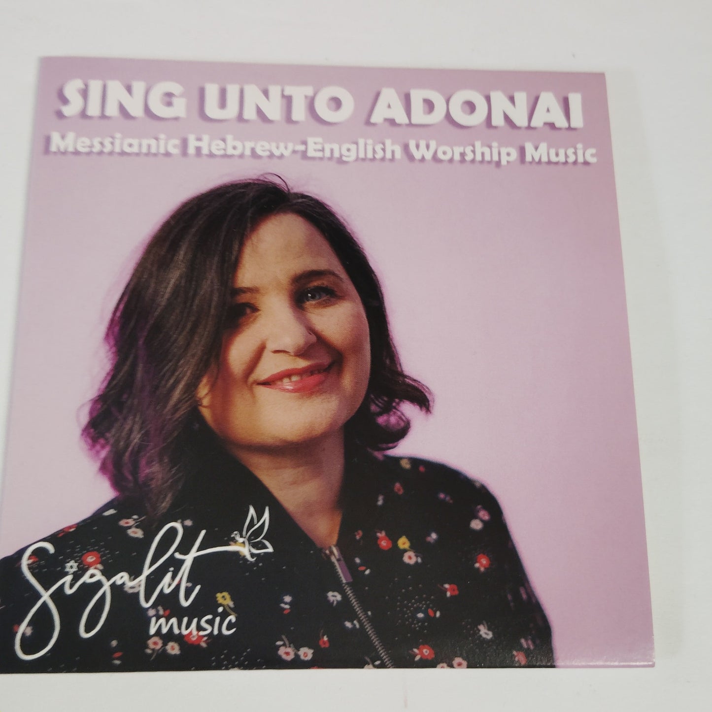 Sigalit Music “Sing Unto Adonai” Messianic Worship CD Hebrew‑English 2021