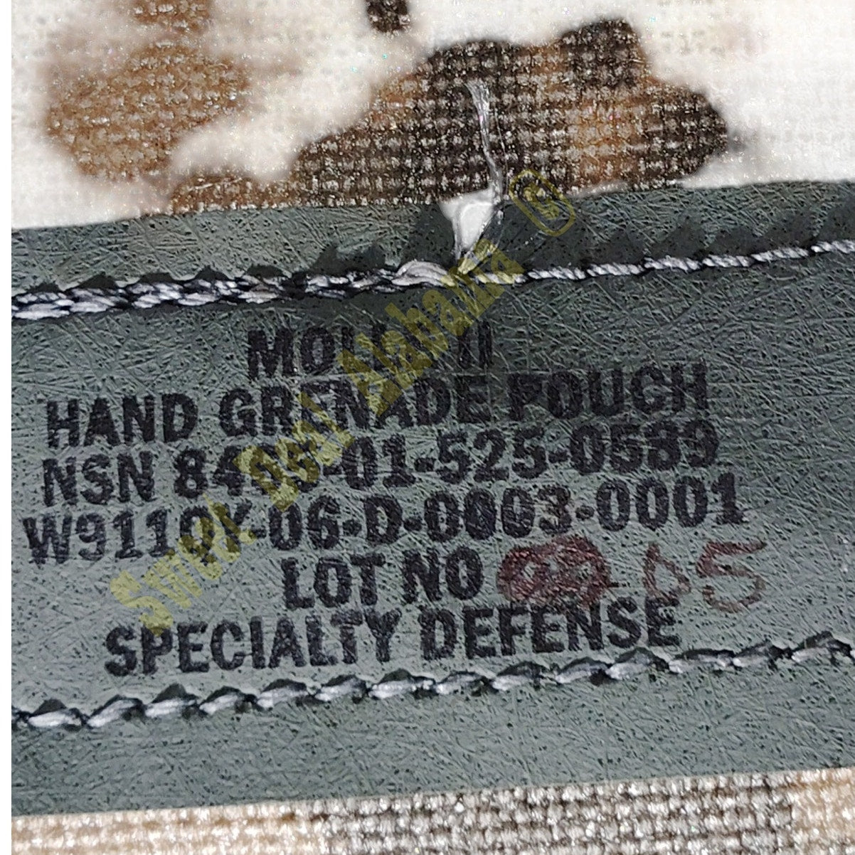 USGI Military MOLLE II Hand Grenade Pouch – NSN 8465-01-525-0589