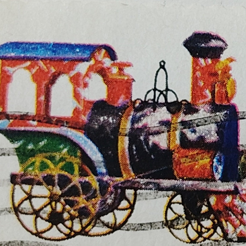 1970 US 6c Christmas Toy Locomotive Contemporary Stamp #1415 Used Cancelled