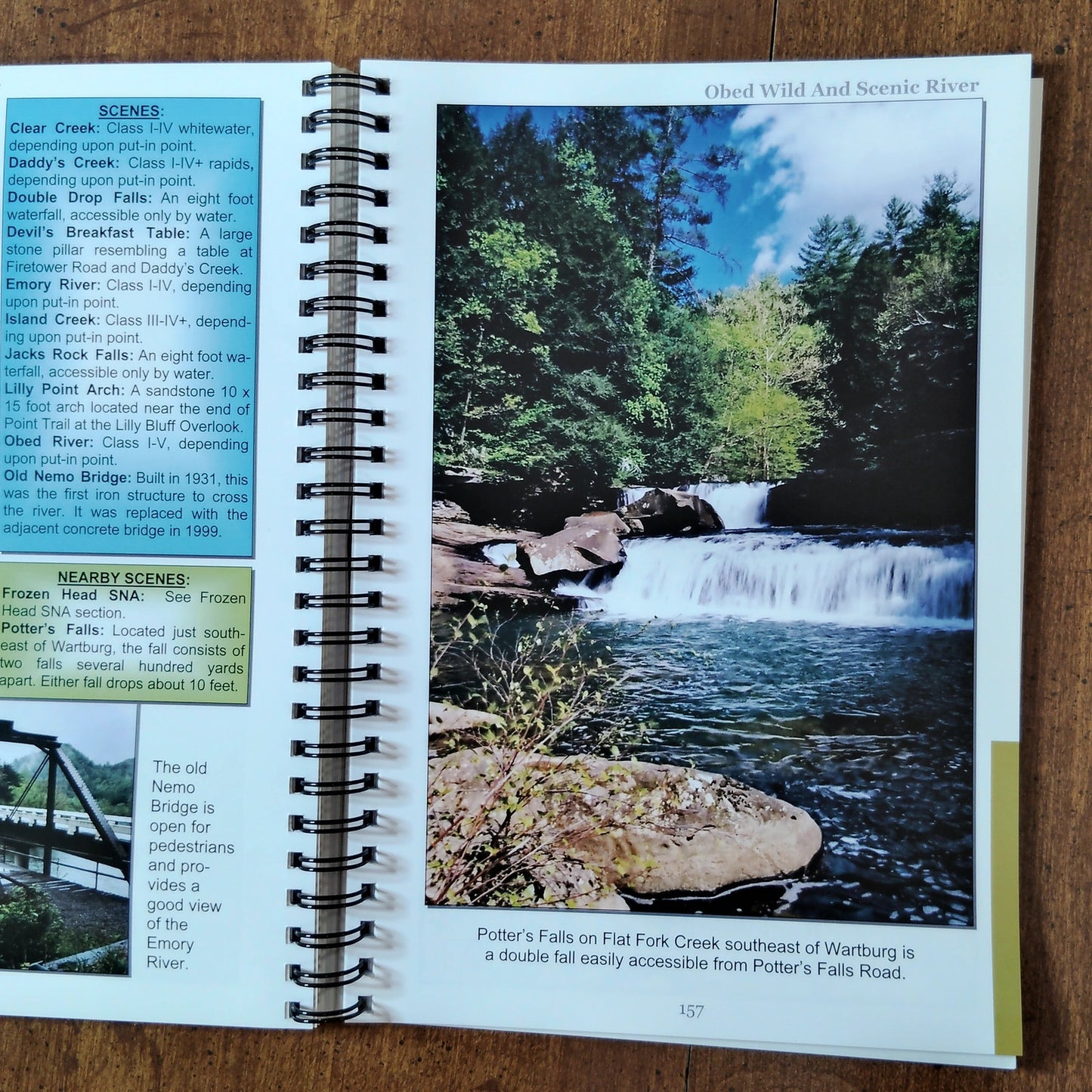 Scenic Tennessee: Travel Guide to Hidden Natural Treasures - Signed by Author