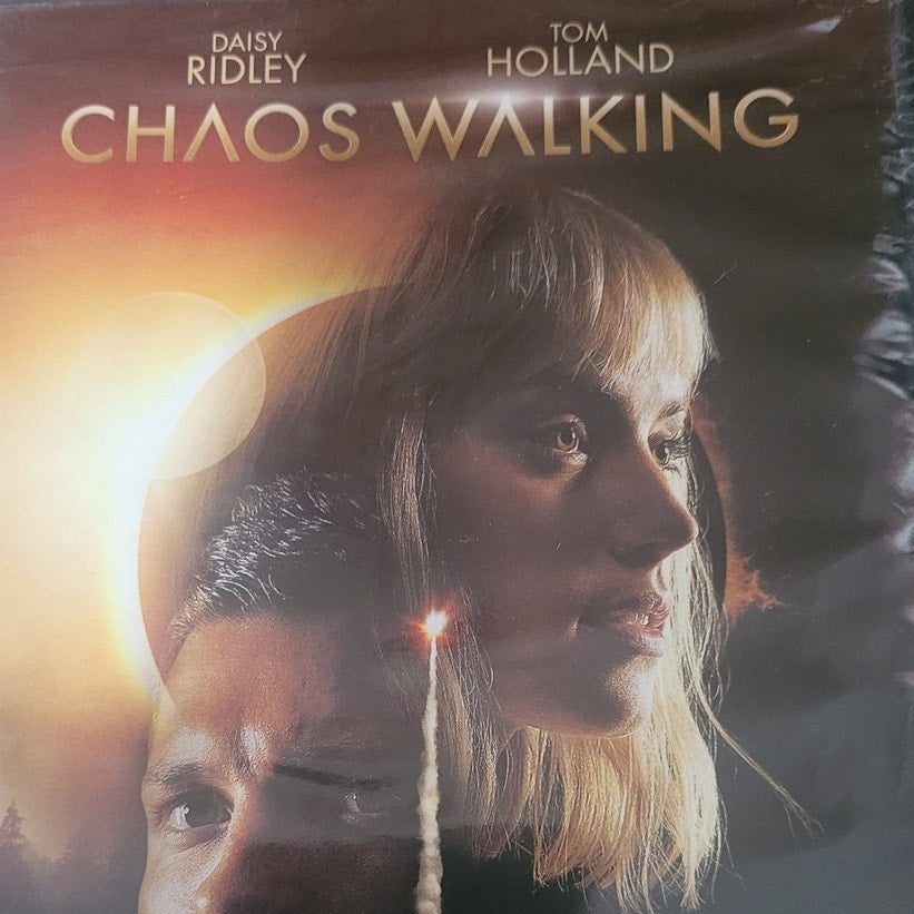 Chaos Walking DVD 2021 Sci Fi Adventure Thriller Daisy Ridley Holland Mikkelsen