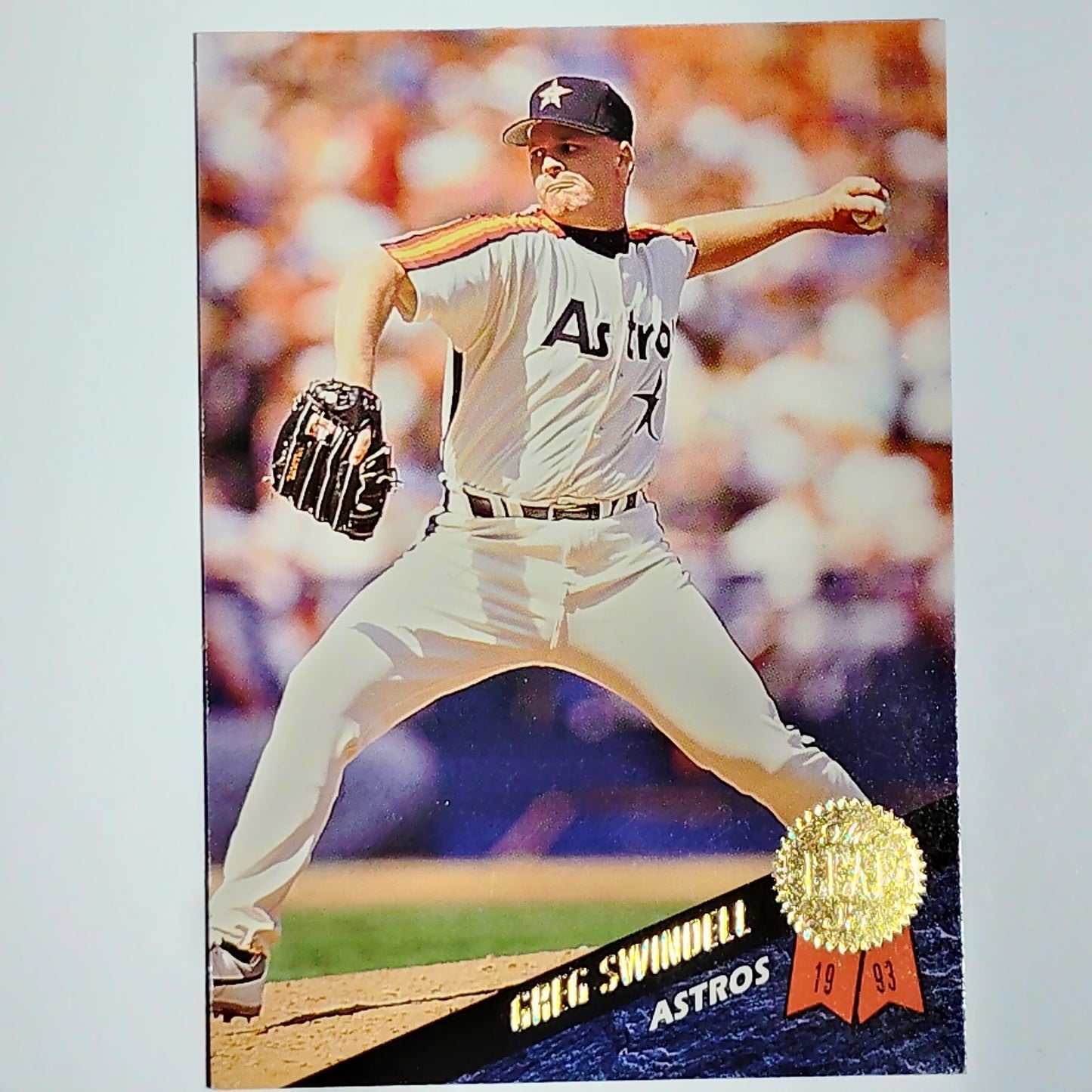1993 Leaf Greg Swindell Card #334 Houston Astros P VG/EX