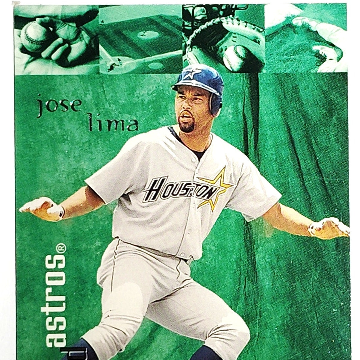 1999 SkyBox Thunder José Lima,  Pitcher VG/EX, Card #70, Houston Astros