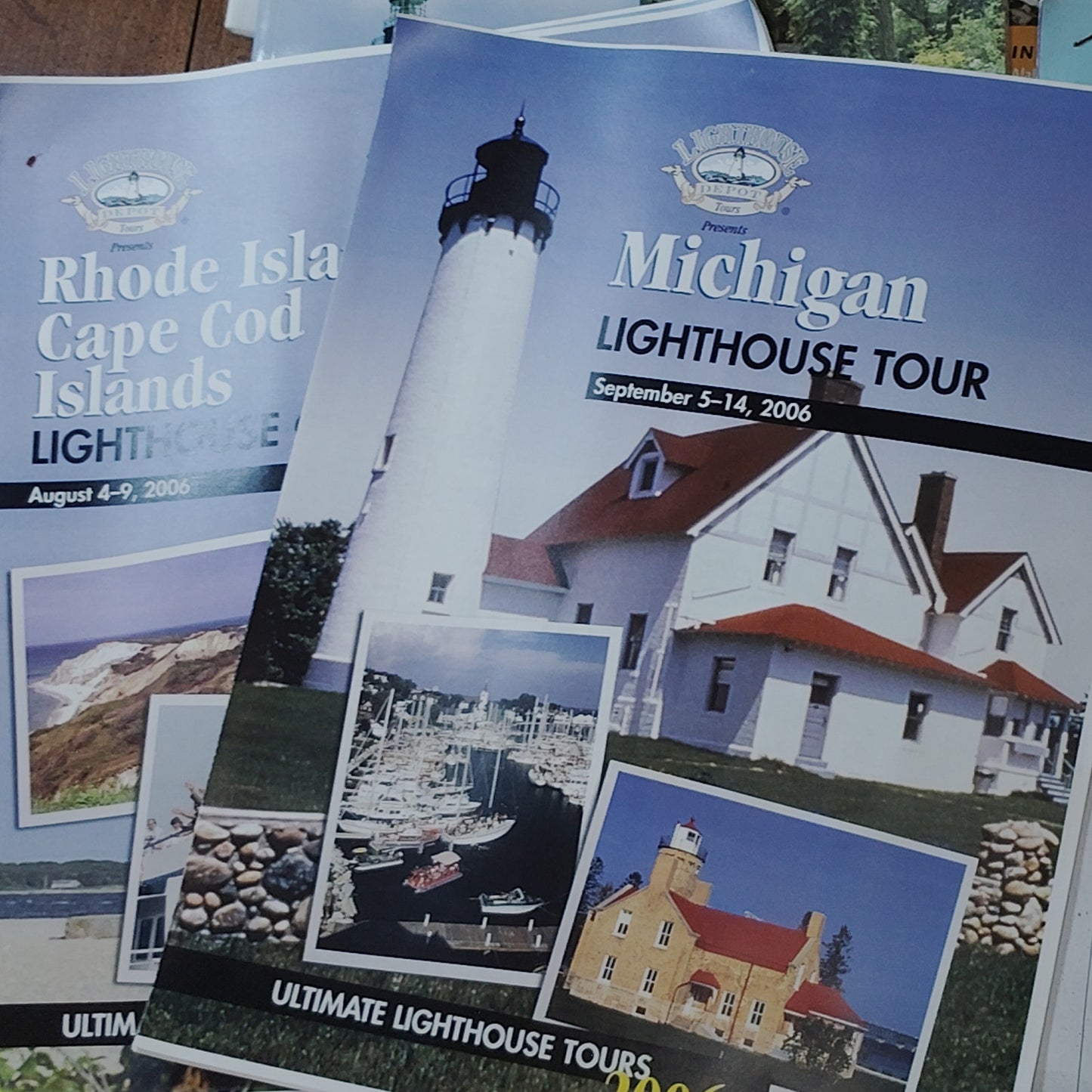 Vintage 2006 North Carolina Lighthouse Tour Ephemera Lot- Outer Banks, Bald Head