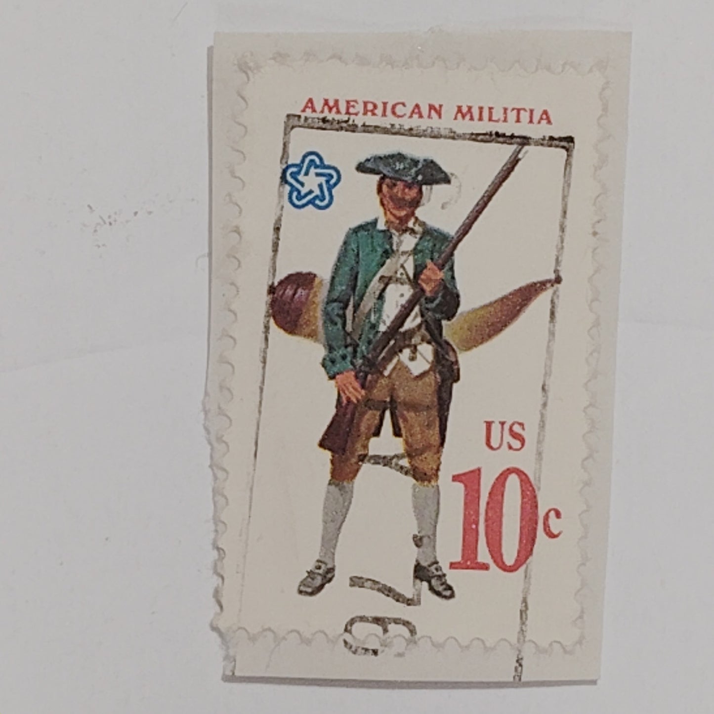 1975 Military Uniforms Stamps – 10¢ – Lot of 3 Used – Continental Army – USPS