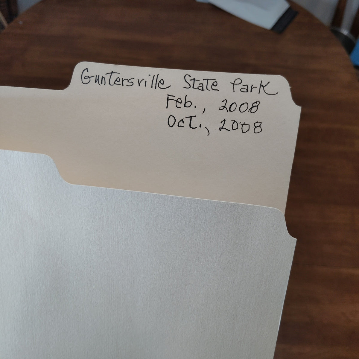 Vintage Lake Guntersville State Park Ephemera Collection (2008-2011)