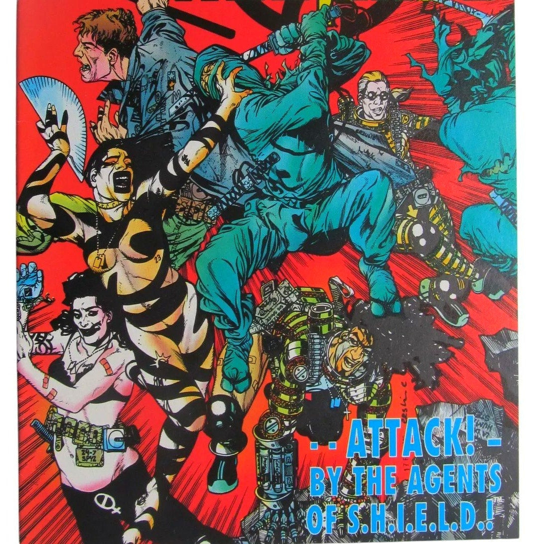Marvel's Warheads #2, Jul 1992, VF/NM 9.0 Marvel Comics UK Ltd.