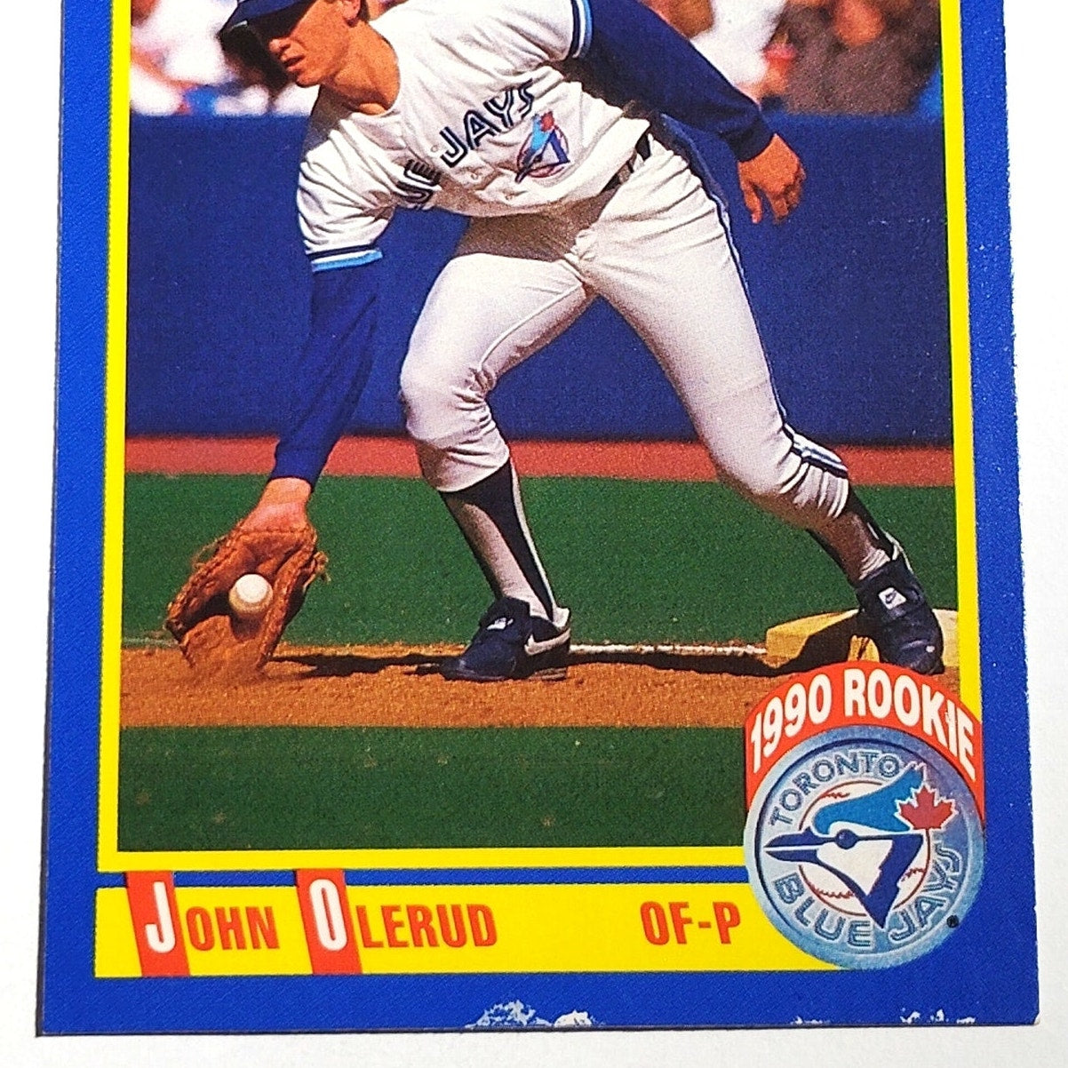 1990 Score John Olerud #589 Toronto Blue Jays First Baseman Rookie MLB EX