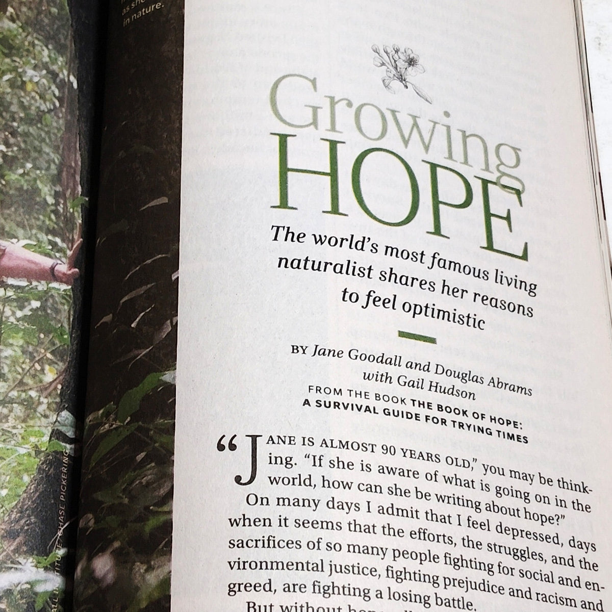 Reader's Digest March/April 2022 I Survived! Jane Goodall Optimism Magazine
