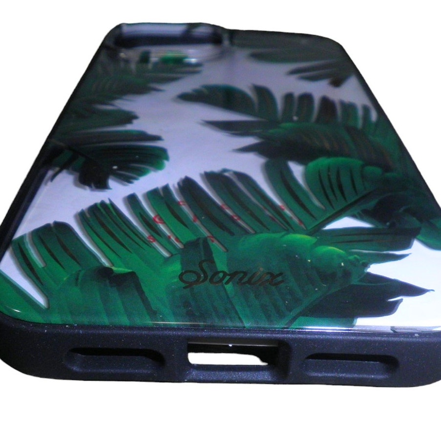 Sonix Case for iPhone 14 / iPhone 13, 10ft Drop Tested, Palm Leaves Bahama