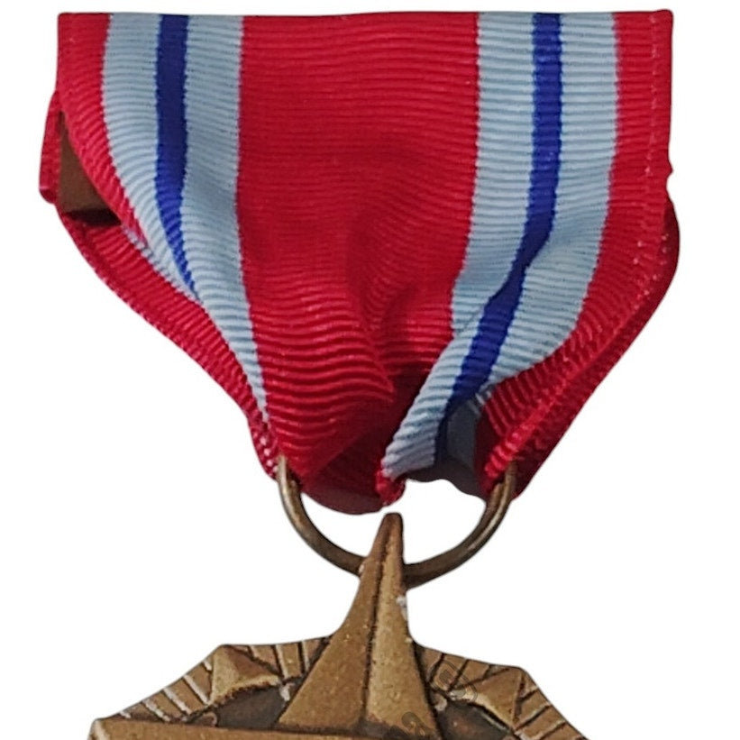 Air Force Combat Readiness Medal Pinback, 1-5/16"D x 3"H Overall