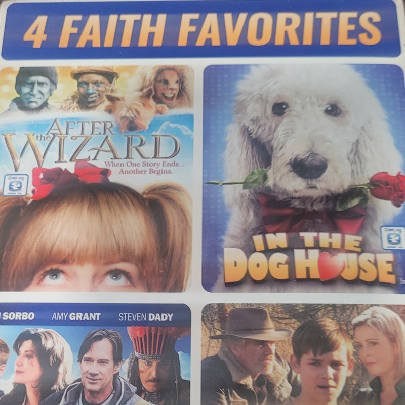 4 Faith Favorites DVD Family Christian Movies After the Wizard Secret Handshake