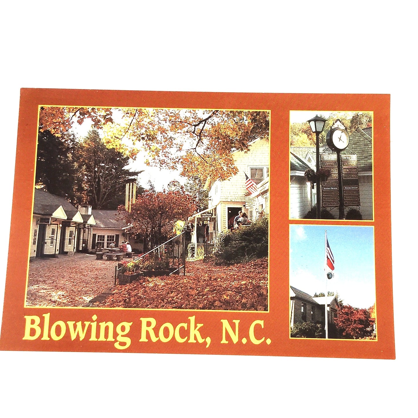 VTG Blowing Rock NC Multi‑View Postcard APS Catherine Joseph NOS