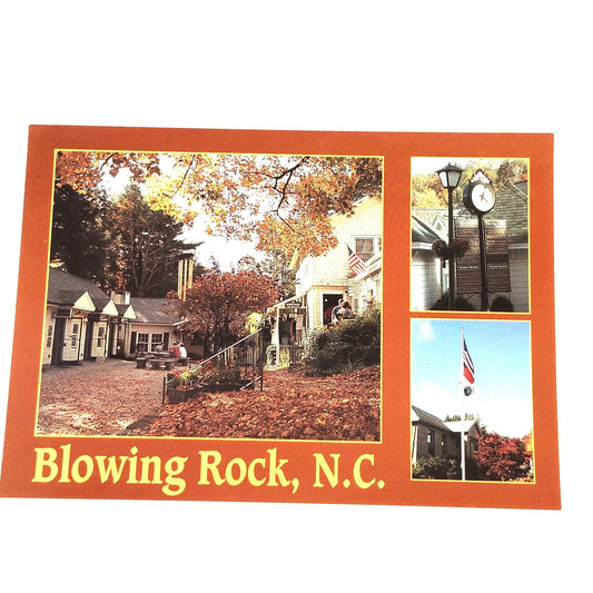 VTG Blowing Rock NC Multi‑View Postcard APS Catherine Joseph NOS