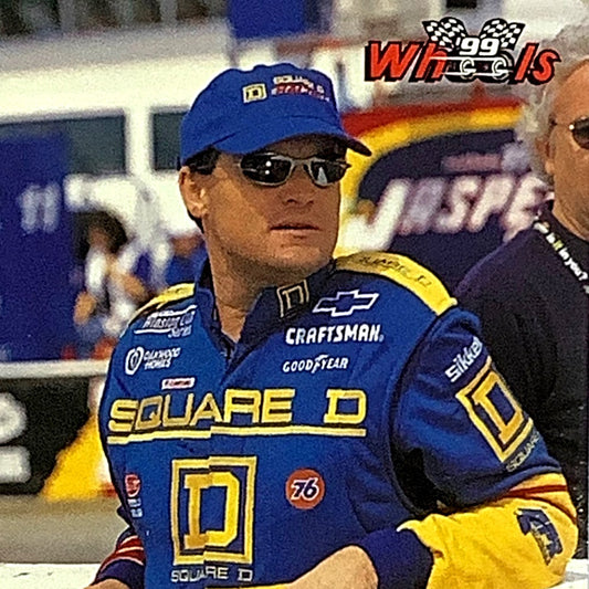 Kenny Wallace, Sponsor: Square D, Card 7, 1999 Wheels NASCAR Winston Cup, NM+