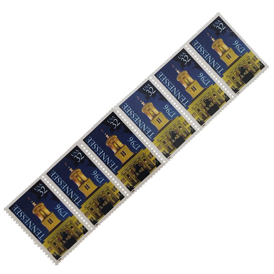 1996 Tennessee Statehood Strip of 6 MNH – Scott 3067 State Capitol
