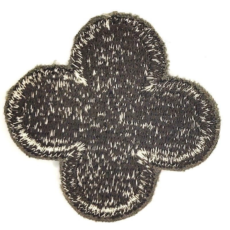 US Army 88th Infantry Division SSI Patch Subdued Black Sew‑On 2‑1/4"