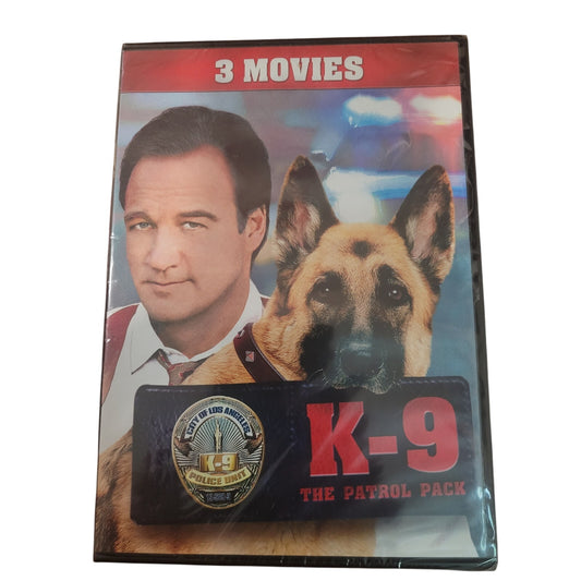 K-9 The Patrol Pack DVD James Belushi - 3 Movie Collection K-9 K-911 K-9 PI