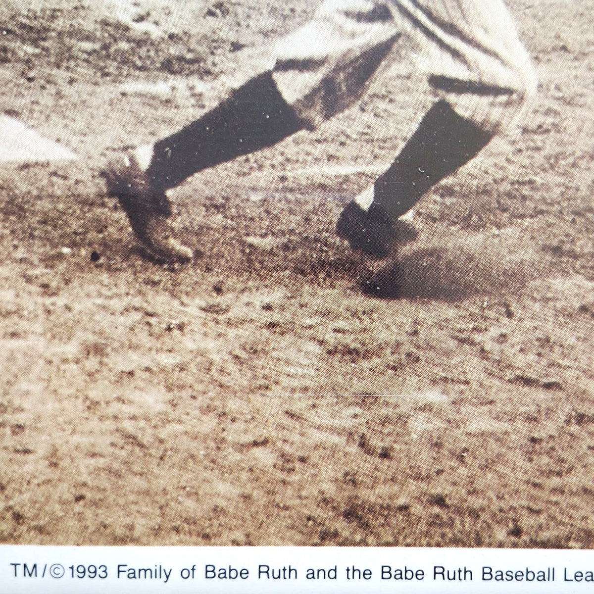 VTG 1993 Babe Ruth 60th Home Run Print, No. 5 The 60th Babe Connects 11x14 MLB