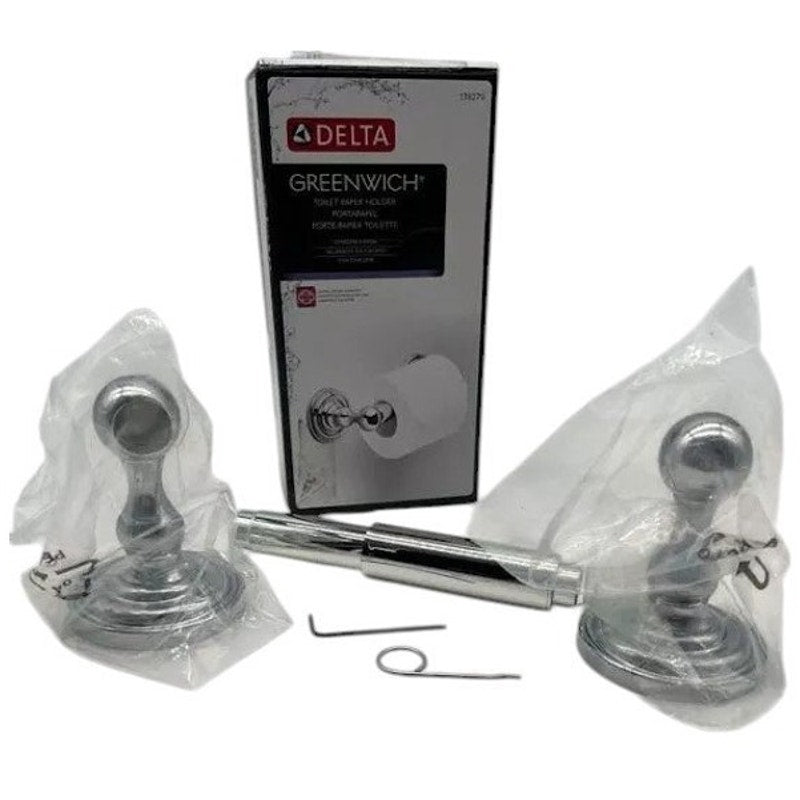 Delta Greenwich Toilet Paper Holder, Item No.138279, NIB