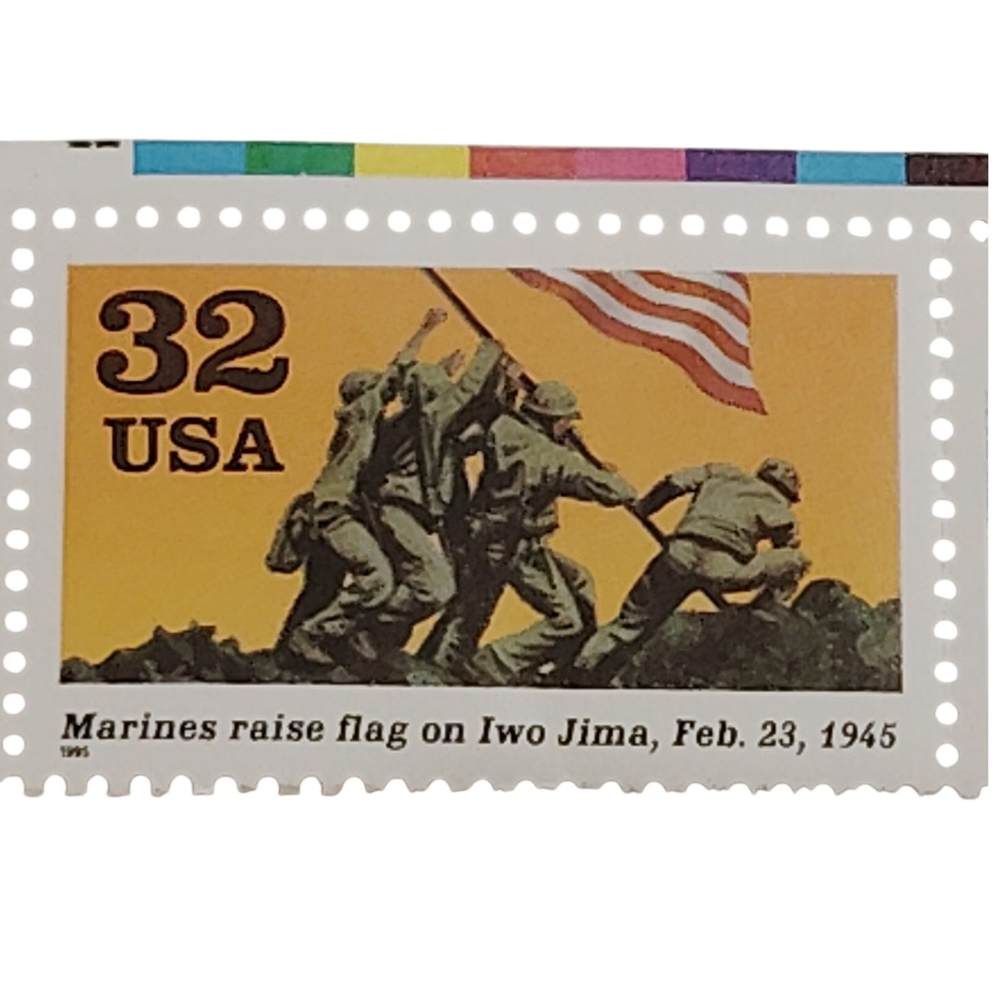 Strip of 5 – 1995 USA 32¢ WWII 50th Anniversary MNH
