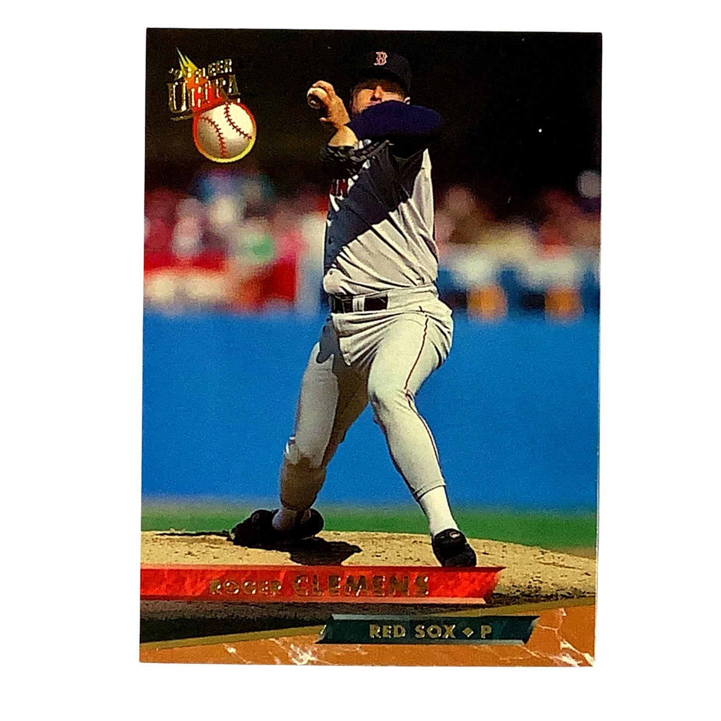 Roger Clemens, Boston Red Sox, MLB, Fleer Ultra Baseball 1993, Card 508, EX/NM
