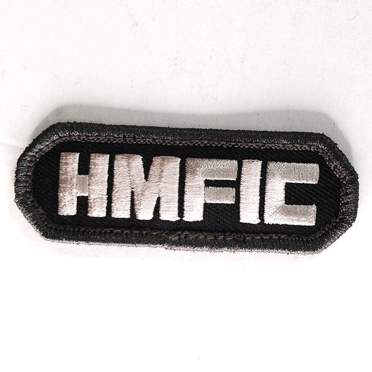 HMFIC (Head MF'er in Charge) Patch by Mil-Spec Monkey Morale, 3" × 1" Hook Back