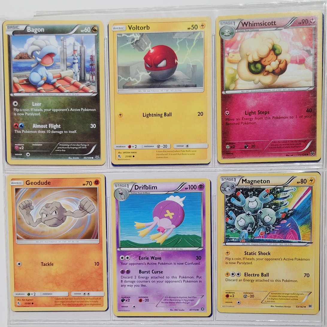 18 Random Pokémon Cards Pictured, Actual Photos Provided