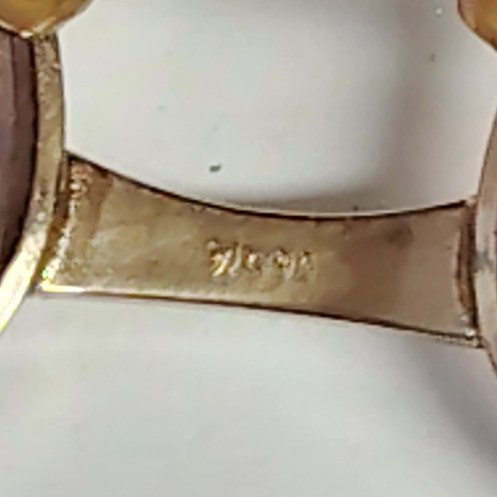 VTG Sergio Tacchini S.T. 1041‑S Gold Designer Sunglasses T809 130mm Italy
