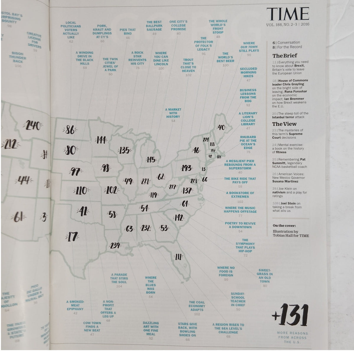 TIME Magazine July 11/18 2016 Double Issue 240 Reasons to Celebrate America