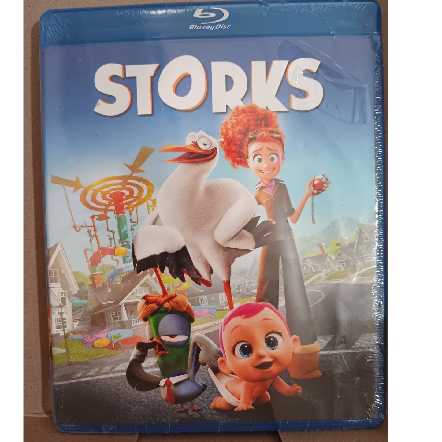 Storks – Blu-ray, 2016 Animated Family Comedy, Warner Bros., NIP