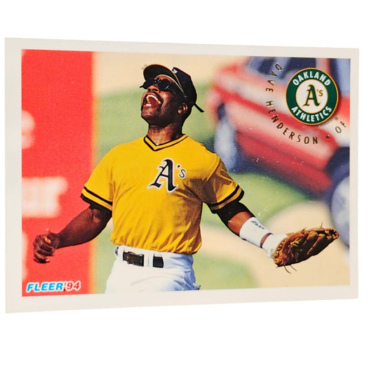 Dave Henderson, Oakland Athletics (A's), #264 1994 Fleer Baseball Card