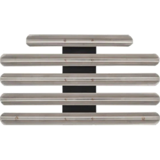 Mounting Rack, Bar - 14 Ribbons (3/3/3/3/2 w/ 1/8" Gap) No-Shine Insignia