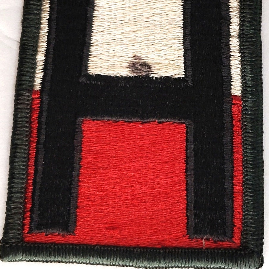 US Army First Army Novelty Patch Full Color 3‑1/8" × 2‑3/8" Sew‑On, Embroidered