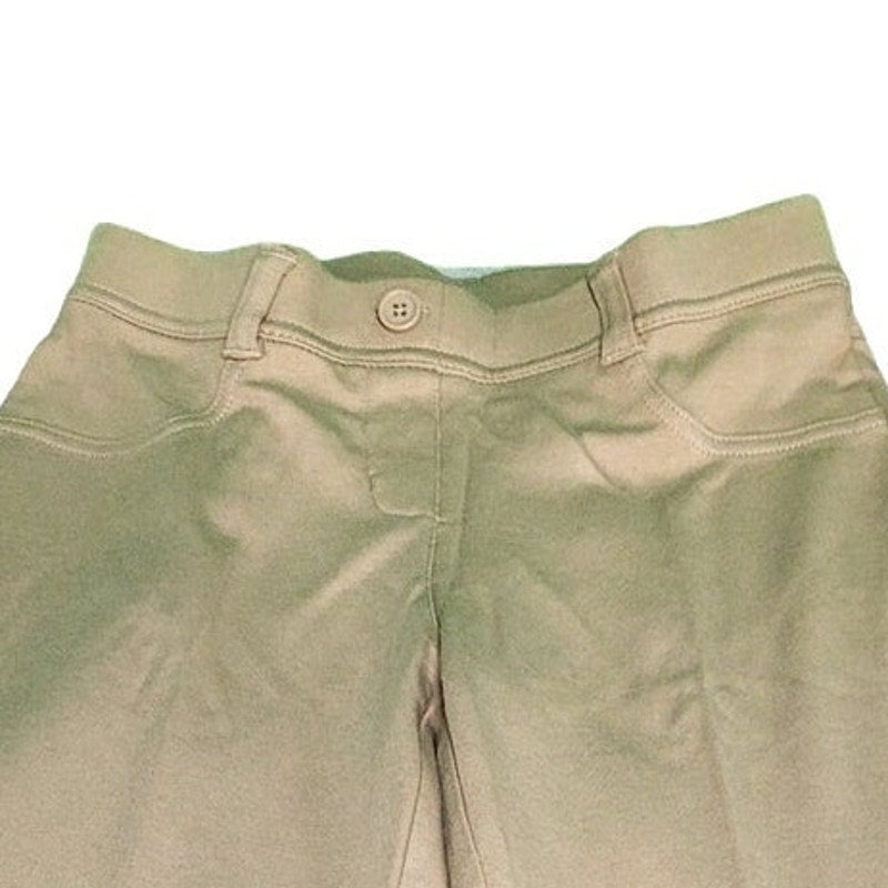 IZOD Girl's Full Length Leggings, 12, Beige, (Appearance as a Pair of Jeans) NWT