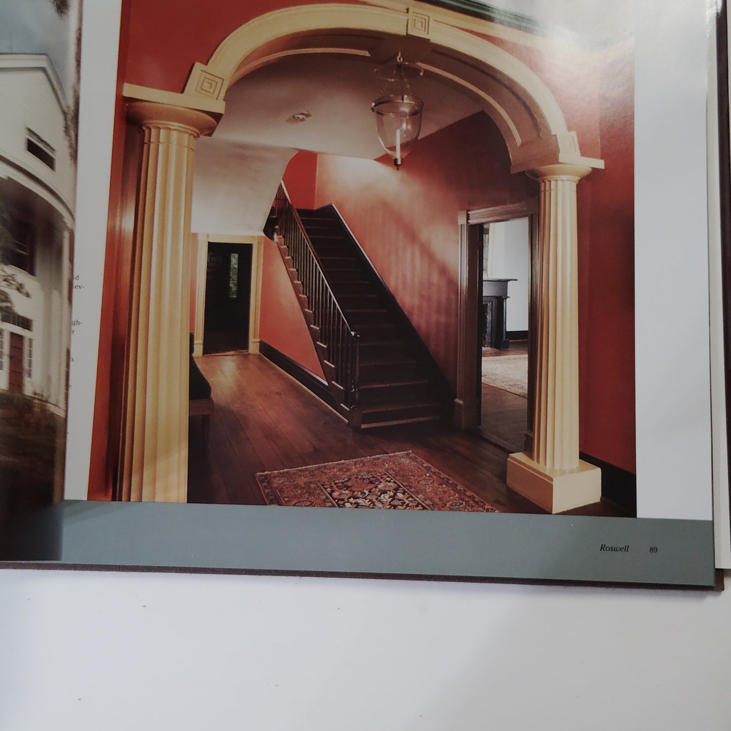 Antebellum Homes of Georgia 1987 Oversized Hardcover Architecture Book 14.5x10.2