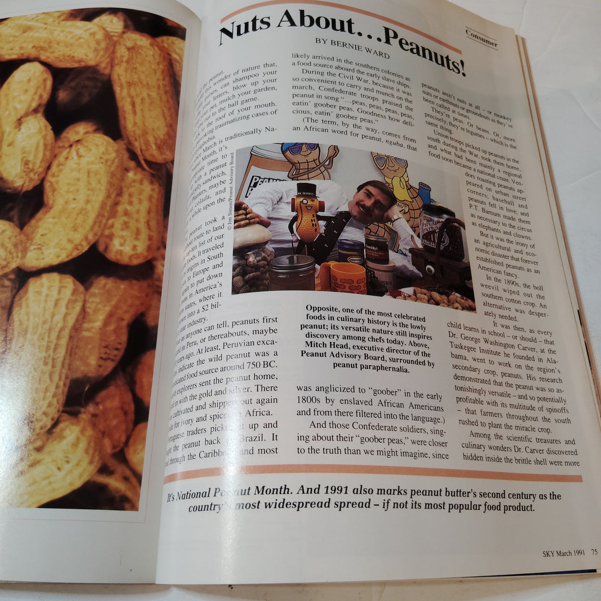 Delta SKY Magazine - March 1991 - Hot Air Balloons, Europe, Coca-Cola Profile